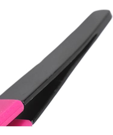 Eyebrow Tweezer Slant Pointed Precision Tweezers for Eyebrows and Ingrown Hair Removal Black Stainless Steel Portable Professional Eyebrows Trimming Tool for Women and Men - Buy Online on SooperMarket.com