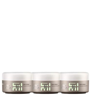 Wella Grip Cream Creme Wax 3 x 75 ml Styling Dry Professionals Unscented 75 ml (pack of 3)
