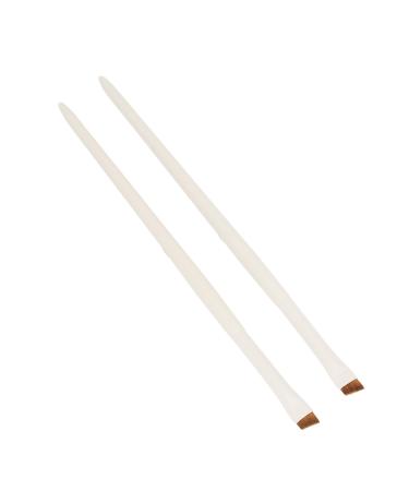 Makeup Eyeliner Brush 2pcs Eyeliner Brush Cosmetic Tool Ultra Thin Precise for Office