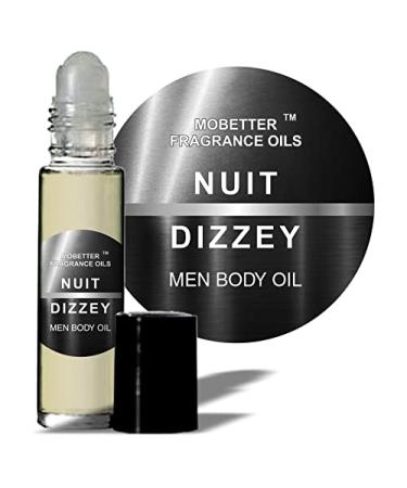 MOBETTER FRAGRANCE OILS Nuit Dizzey Men Cologne Body Oil 1/3 oz roll on