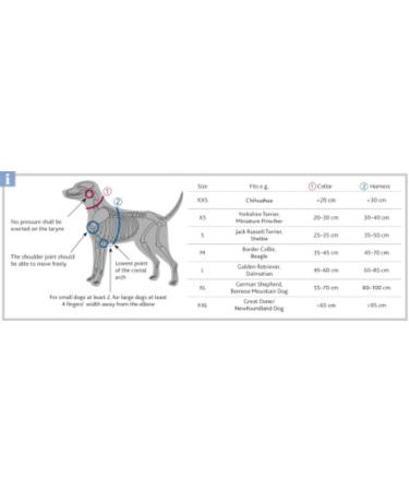 TRIXIE Premium Touring Harness Papaya L - Comfortable & Durable Dog Harness for International Shipping - Buy Online on SooperMarket.com