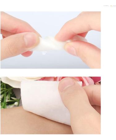 1200PCS Lint Free Cotton Pads - Soft Facial Cleansing Wipes for Makeup Skincare & Nail Polish - International Shipping Available - Buy Online on SooperMarket.com