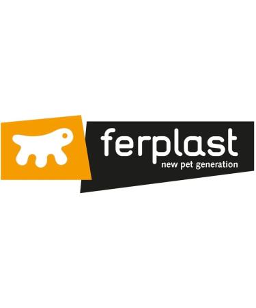 Ferplast Curry Comb for Dogs GRO 5954 - Double-Toothed Blade for Short-Haired Animals | 28.5 x 6.5 x 3.4 cm | International Shipping Available - Buy Online on SooperMarket.com
