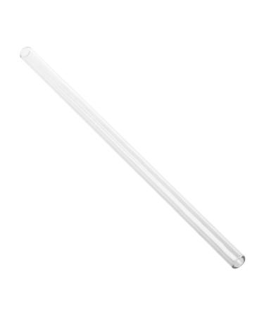 AIDIRui High Borosilicate Glass Drinking Wedding Birthday Diameter 8mm Length 7 Inches Transparent