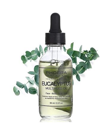 AQUAPURITY PHOERA Multi-Use Oil Anti-Aging 100% Natural With Petals Face Body Hairs Nail Wrinkles Aromatherapy Flowers And Vegetables UK (EUCALYPTUS OIL)