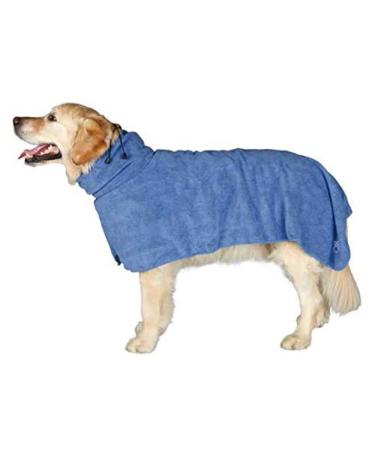 Trixie Dog Bathrobe M 50 cm Blue Medium