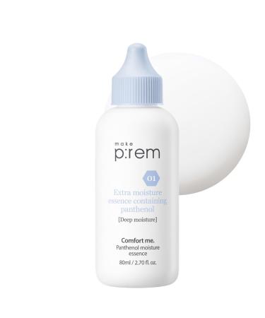 MAKEPREM Comfort me. Panthenol moisture essence (2.70 fl.oz. / 80ml) - Deep Moisturization with Panthenol to Reinforce Support and Strengthen the Skin