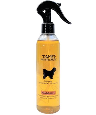 TAMEI BIO Fellspray for combing aid and care for every dog - of course organic 250ml (nutritive fresh) - vegan - fur smooth vitalizing and built up