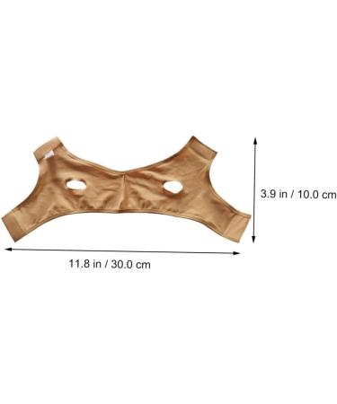 Healeved 1pc Thin V Line Bandage V Shaped Lifting Belt Strap V Thin Bandage -lifting Bandage Facial Slimming Bandage Thin Masseter Chin Bandage 30X10X1.5CM As Shown - Buy Online on SooperMarket.com