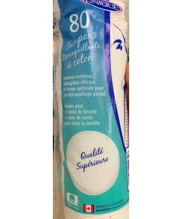 Cosmetics Cotton Pads 480 Units. Basic Cotton Rounds Nail Polish and Makeup Remover Pads.100% Pure Natural Cotton 6 Bag of 80 Unites - Buy Online on SooperMarket.com