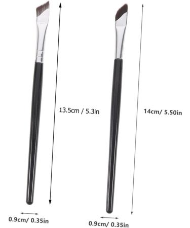 BELLIFFY 1 Set Eyeliner Angled Concealer Brush Brow Brush Brow for Eyebrows Angled Makeup Brush Concealer Brush under Eye Eyebrows Brush Precision Concealer Brush Eyeshadow Brush Eye Brush - Buy Online on SooperMarket.com