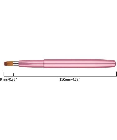 Travel Retractable Lip Brush Applicators Flat For Lipstick Gloss Creams Portable With Cap Professional Makeup Brush Tool Lipstick Brush Applicator Wands With Cap Retractable For Makeup Disposable - Buy Online on SooperMarket.com
