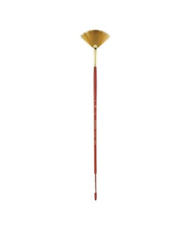 Princeton Artist Brush Heritage  Brushes for Oil and Acrylic Series 4000  Fan Synthetic Sable  Size 6