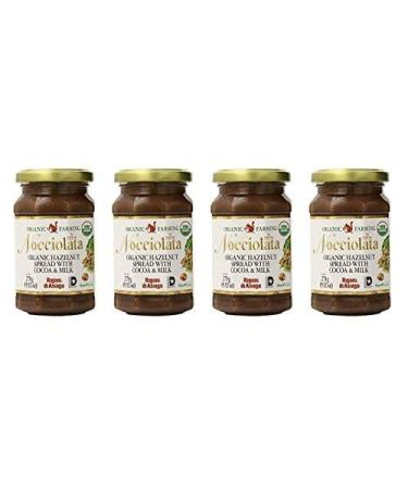 Nocciolata Hazelnut Spread with Cocoa & Milk 4-Pack - 9.52 Oz Jars - Buy Online on SooperMarket.com