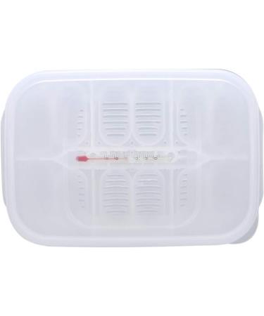 Cosiki Transparent Durable Professional Lizards Reptile Incubation Box Reptile Hatchery Box Reptile Tank Reptile Breeding Box for Hatching Gecko Lizard - Buy Online on SooperMarket.com