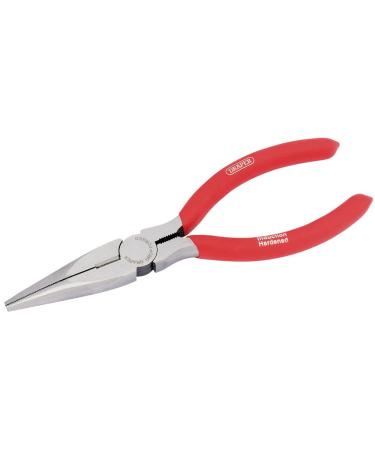 Draper Redline 67869 160 mm Long Nose Pliers with PVC Dipped Handles Blue