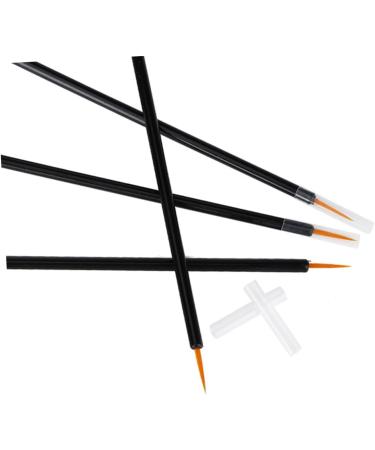 Mikinona 50pcs Disposable Eyeliner Brush Lipstick Applicator Wands Eye Makeup Brush Cosmetic Wands - Buy Online on SooperMarket.com
