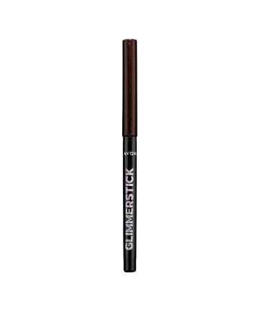 Avon Glimmerstick Diamonds Shimmery Waterproof Eyeliner Brown Sugar With Vitamin E 0.28g