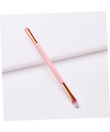 WOONEKY 1pc Double Ended Makeup Professional Makeup Brush Eye Shadow Brush Beauty Tools Pink - Buy Online on SooperMarket.com