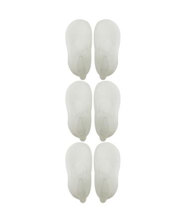 Besportable Washable insole 3 pieces Gel Moisturizing Boot Socken Fu Antimistically breathable silicone socks for dry cracked cracks Sock shoes Giteer Safe