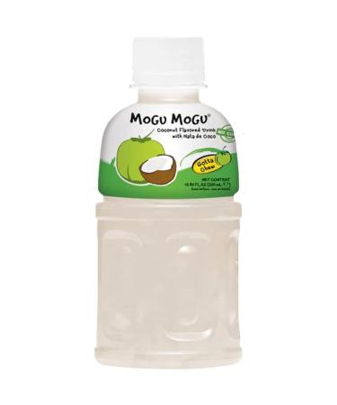 Mogu Mogu Cocco Coconut Flavoured Drink Coconut Flavoured Drink with Nata de Coco Disposable PET Bottle 320ml