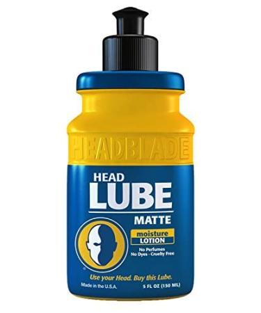 HeadBlade HeadLube Matte Moisturizer Lotion 5 oz for Men (3 Pack) - Shiny & Grease-Free Matte Finish - Buy Online on SooperMarket.com