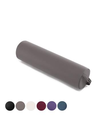 DR.LOMILOMI Massage Bolster Pillow (Small Full-round 611, Gray) Small Full-round 611 Gray