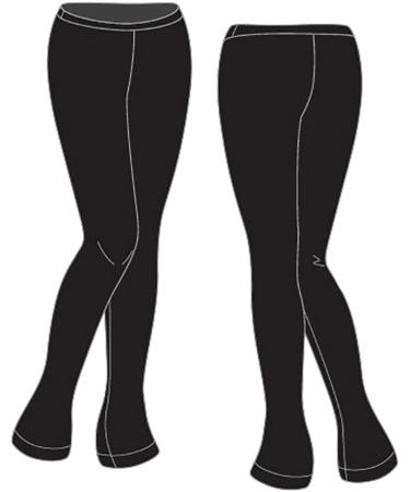 ChloeNoel Polartec P83 Black 6-8 Figure Skating Polar Fleece Pants - Buy Online on SooperMarket.com