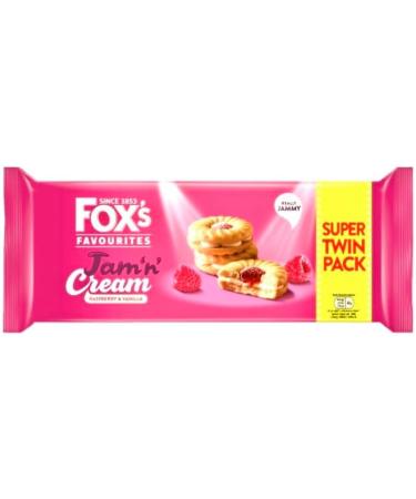 Fox's Jam 'N' Cream Biscuits Super Twin Pack 300g x 2 Packs - Buy Online on SooperMarket.com