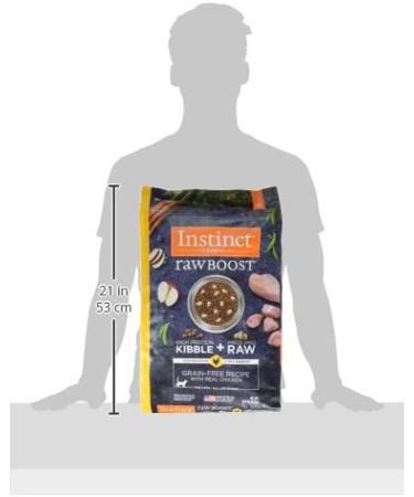 Instinct Raw Boost Grain Free Dry Cat Food - Chicken, 10lb Pack - High Protein Kibble + Freeze Dried Raw Formula - Buy Online on SooperMarket.com