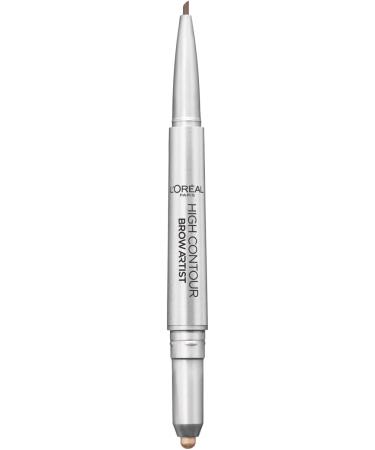 L'Oreal High Contour Brow Pencil & Highlighter Duo - 108 Warm Brunette - Buy Online on SooperMarket.com