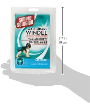 Simple Solution Washable Dog Diapers - Eco-Friendly & Leak-Proof | International Shipping Available - Buy Online on SooperMarket.com
