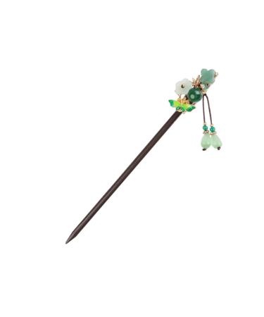 Mikinona Hanfu Hairpin Bride Hair Clip Hair Stick Chopstick Bride Pin Japanese Hair Accessories Hair Chopstick Women Hair Stick Hair Accessories Flower Vintage Retro Hair Stick