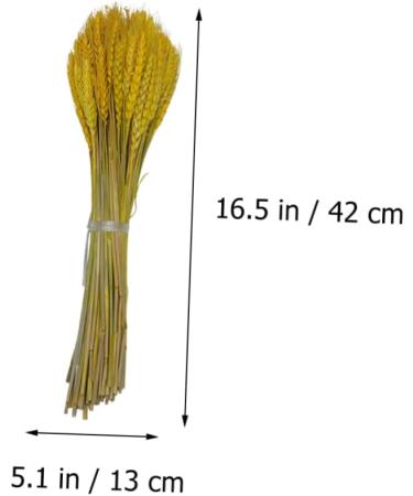 Warmhm 1 Rustic Decor Country Decor The Gift Home Accents Decor Handmade Wheat Dried Flowers Simulation Wheat Centerpieces Natural Blond Wheat Ears of Wheat Decorate Bouquet - Buy Online on SooperMarket.com
