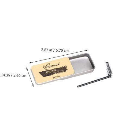 CANIGHT 2 Sets Eyebrow Soap Brow Cream Brow Shaping Eyebrow Styling Cream Woman Brow Soap Gel Texture - Buy Online on SooperMarket.com