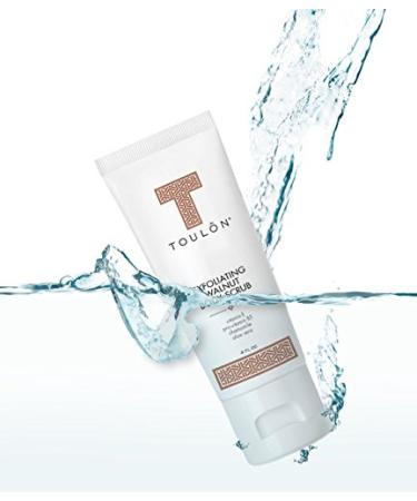 Exfoliating Face Scrub - Walnut Facial Exfoliator for Face & Body | Best Scrub for Men & Women - International Shipping Available - Buy Online on SooperMarket.com