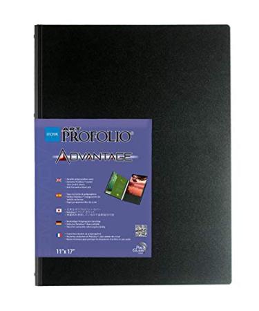 ProFolio by Itoya, Art Profolio Advantage, 24 Sheets Presentation Book - Landscape, 14 x 11 Inches 14x11 LS