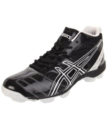 ASICS Men's GEL-Prevail Mid Lacrosse Shoe 15 Black/Silver
