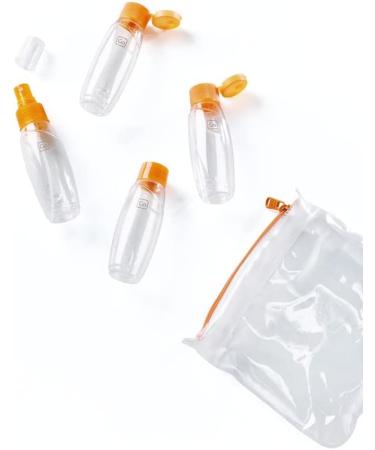Buy Design Go Cabin Bottle Set - Durable & Stylish Orange Travel Bottles One Size - Perfect for International Shipping - Buy Online on SooperMarket.com