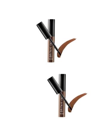 Beavorty 2pcs Brow Pencil Pen Gel Cream Powder Lasting