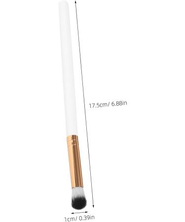 Baluue 50 Pcs Makeup Brush Eyeshadow Brush for Women Contouring Brush Eye Makeup Kit Wooden Handle White 17.50X1.00X1.00CMx5pcs Whitex5pcs - Buy Online on SooperMarket.com