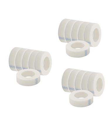FOMIYES 18 Rolls Eyelash Make Lash Extension Tape Breathable Lash Tape Lash Extensions Tape Lash Extension Supplies Tape for Fabric Tape White Extend Sensitive