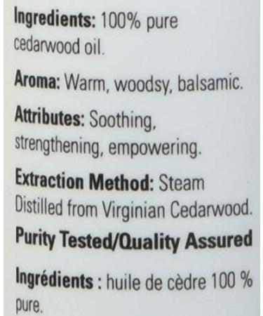 Now Cedarwood Oil Liquid 30ml Cedarwood 30 ml (Pack of 1) - Buy Online on SooperMarket.com