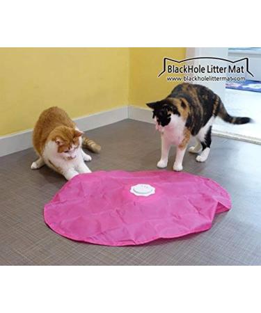 Blackhole Catch The Tail Cat Toy Interactive Play-Catch Electric Rotating Feather Motion Automatic Best Undercover Mouse Under Blanket Cat Toy - Buy Online on SooperMarket.com