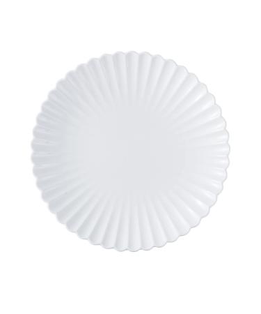 Serving Plates 8/10inch White Dinner Plates Ceramic Tableware Creative Western Steak Dishes Salad Bowl Kitchen Porcelain Serving Dishes for Appetizer Dinner and Desserts (Color : 10 inch Plate)