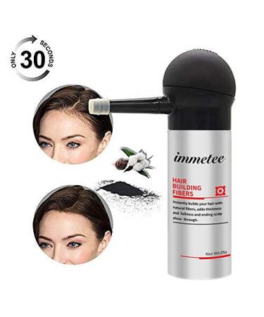 Immetee Hair Fibers Pump Applicator | Black Spray Nozzle for Effortless Hair Thickening - Buy Online on SooperMarket.com