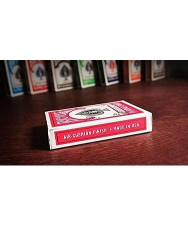 Bicycle Rider Back Fuchsia Deck - Vibrant Playing Cards for Card Game Enthusiasts - Buy Online on SooperMarket.com