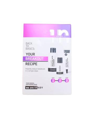 INKEY List Back to Basics: Acne Skincare Set | Salicylic Acid Cleanser Niacinamide Serum & Succinic Acid Treatment | Buy Internationally - Buy Online on SooperMarket.com