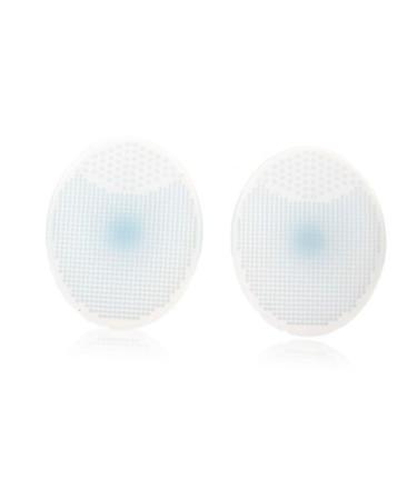 minkissy Soft Silicone Face Cleanser Face Cleansing Brush Silicone Blackhead Scrubber Face Cleaner Brush Silicone Facial Cleansing Brush Face Cleaning Brush White Beauty Tools Manual