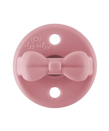 Itzy Ritzy Sweetie Soother Silicone Pacifiers - Set of 2 for Ages 0-6 Months (Ballet Slipper & Primrose) - Buy Online on SooperMarket.com